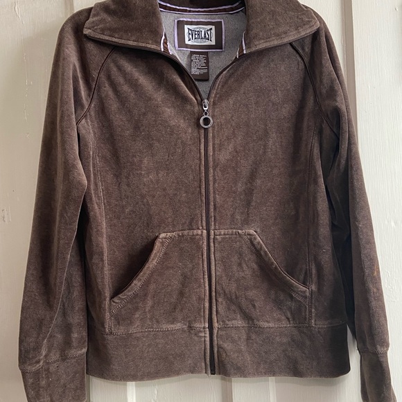 Everlast Women’s Velvet Zip Up Sweatshirts‎ Size Small - Picture 9 of 9